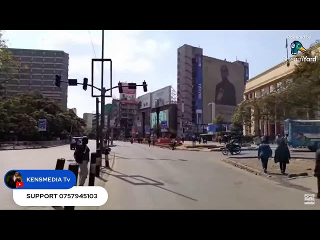 LIVE NAIROBI IS ON FIRE PROTESTERS AGAINST POL1CETHEN LATER STATEHOUSE