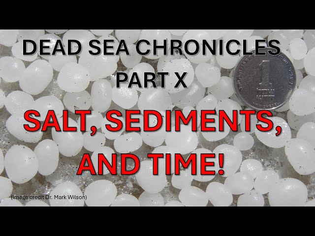 How Long to Form 2000 Feet of Salt Under the Dead Sea? Let’s Do the Math  DSC Episode 10