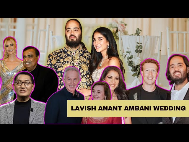 Grand Celebration: Anant Ambani and Radhika Merchant's Wedding