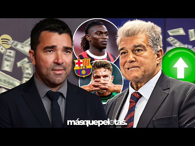 ¡INGRESOS MILLONARIOS PARA EL BARÇA! DECO Y LAPORTA SE FROTAN LAS MANOS POR LOS FICHAJES