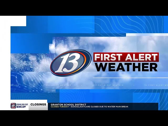 13 First Alert Weather @6am (2/4)-Winter locks in with sustained cold this week and a couple more...