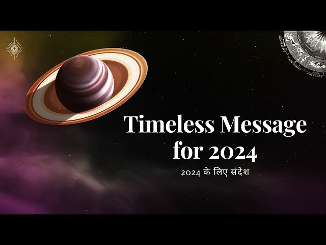 Timeless Message for 2024: Year of Struggle and Success!