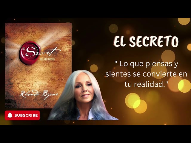 Lo que piensas y sientes se convierte en tu realidad ✨♾️🚨 EL SECRETO - RONDA BYRNE AUDIOLIBRO