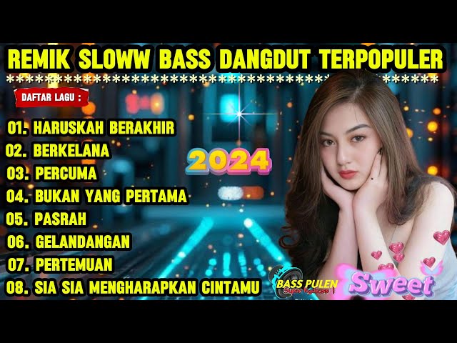 Remik Palembang Slow Bass Dangdut Lawas  ❤ Dangdut Orgen Tunggal Full Album Koleksi Terbaik