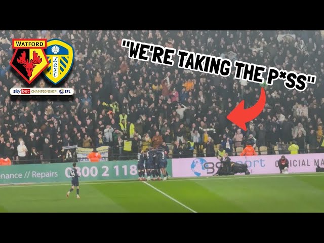 “IT’S A MIDWEEK MAULING” | Watford v Leeds Match Vlog