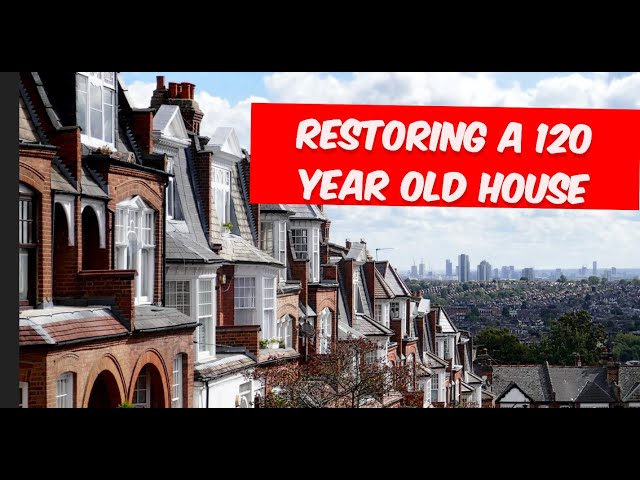 One year in 10 Mins! Restoring & Renovating a 120 year old Edwardian House.