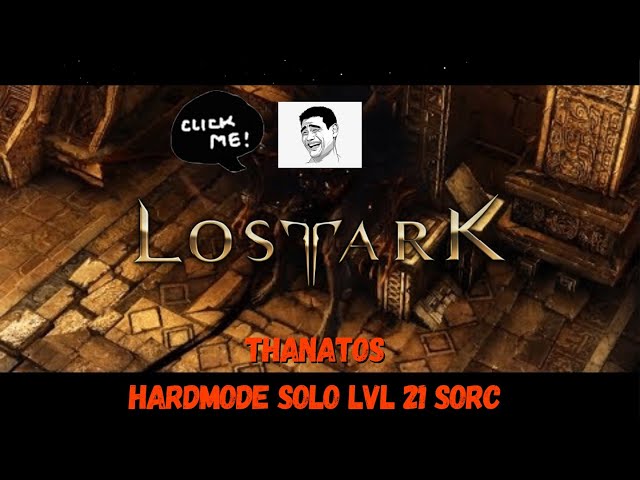 Solo Hardmode Thanatos | lvl 21 Sorcerer