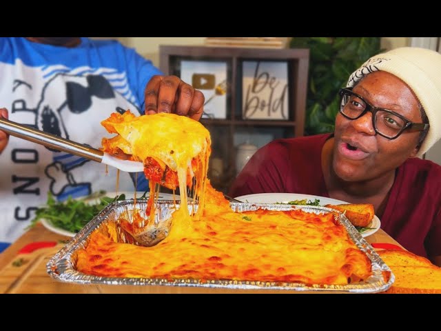 I LOVE AND TREAT ALL OF MY KIDS THE SAME! PERIOD. | ITALIAN CHICKEN LASAGNA| MUKBANG