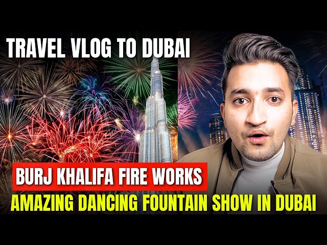 Breathtaking Dancing Show At Dubai Mall | Burj khalifa | Travel Vlog To Dubai Amazing Dancing Show 💛