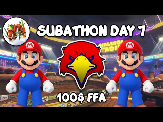 Competitive Mario Kart Shenanigans (SUBATHON DAY 7)