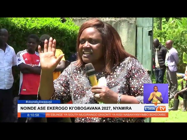 Nyamira Woman Rep declares interest on the gubernatorial seat in 2027