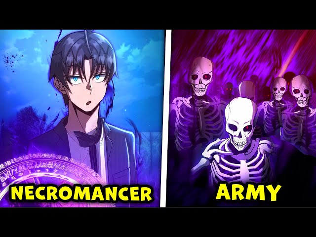 When an Overpowered NECROMANCER Returns to Earth from Another World! - Manhwa Recap