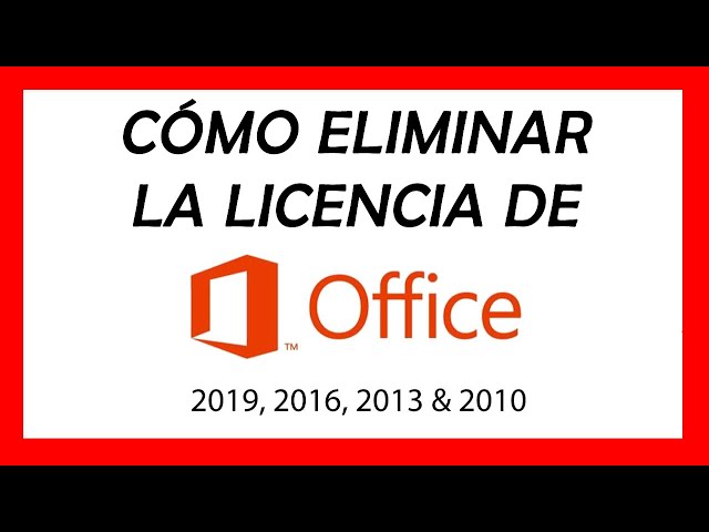 ✅  QUITAR CLAVE del producto DE OFFICE  |👉 Cómo ELIMINAR y Desactivar LICENCIA de Microsoft OFFICE