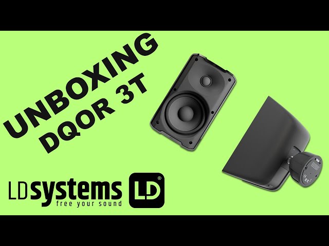 LD Systems DQOR 3T Loudspeaker Unboxing!.. MatrixPRO Tech Channel.