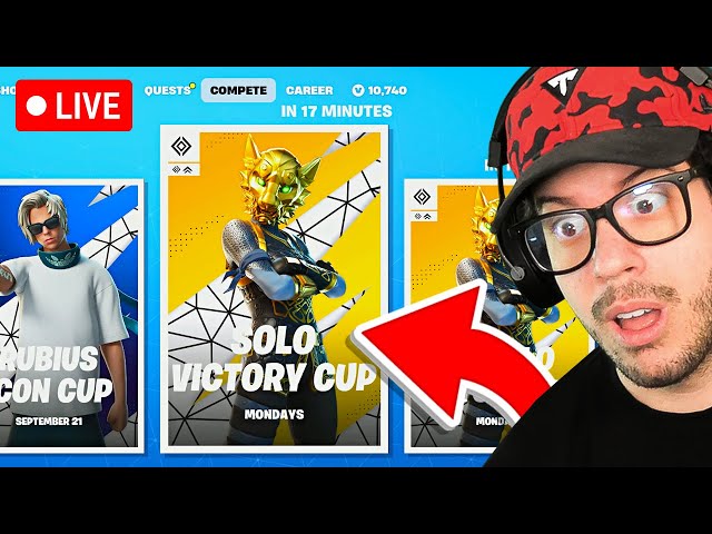 NEW UPDATE SOON and SOLO CASH CUP!! (Fortnite Battle Royale)