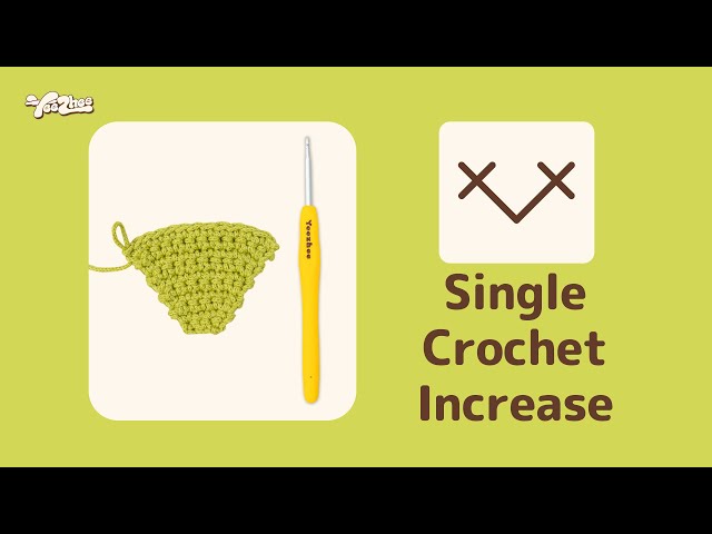 How to single crochet increase(inc)