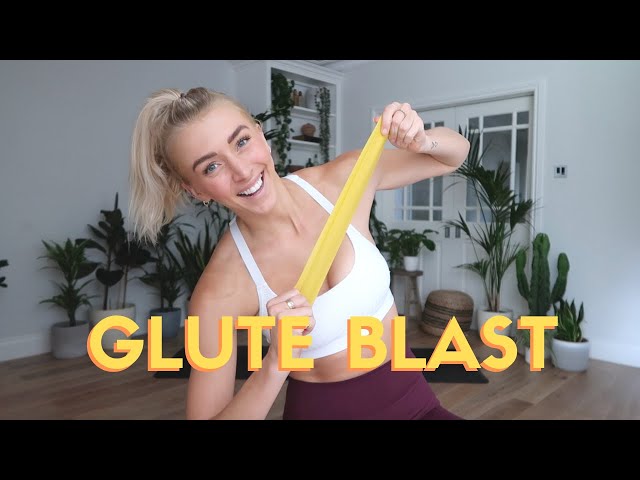 6 Minute Glutes Workout | Intense Booty Burner with a Resistance Band!