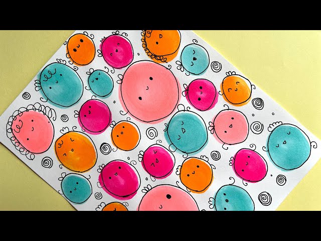 Easy and Cute Doodle Art For Fun | Easy Beginner Doodles