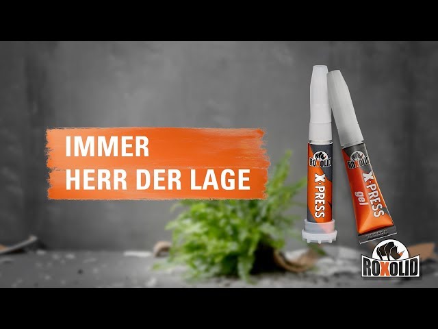 ROXOLID X-Press Gel | Immer Herr der Lage