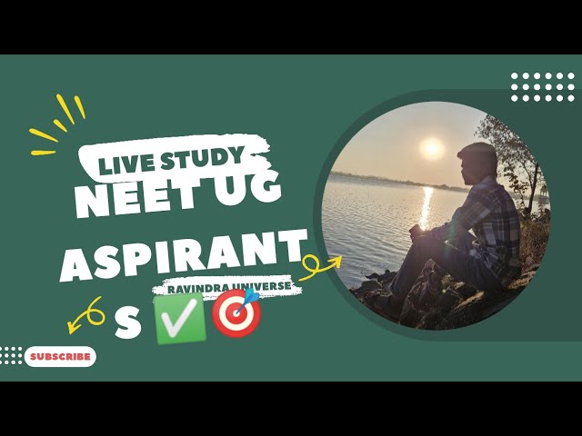 Day(38/145)Study with me NEET aspirants 😎🎯✅! Promodoro 90/10 timer ✅🎯!!#shorts#live#studywithme#neet