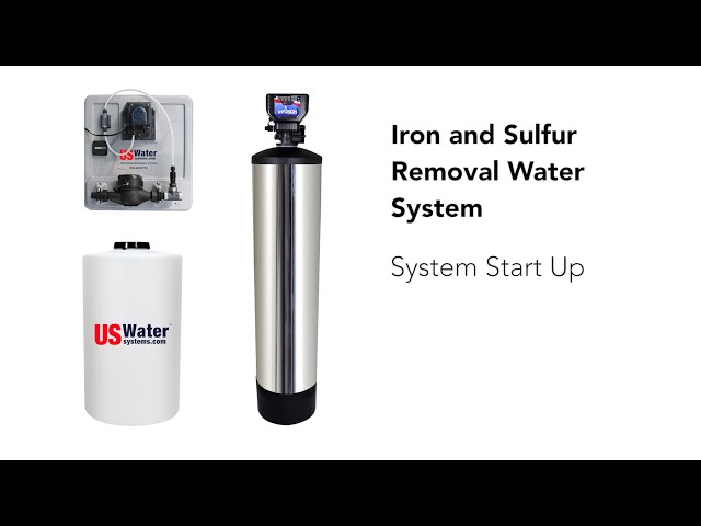 System Start Up - Infusion Iron and Sulfur Removal System