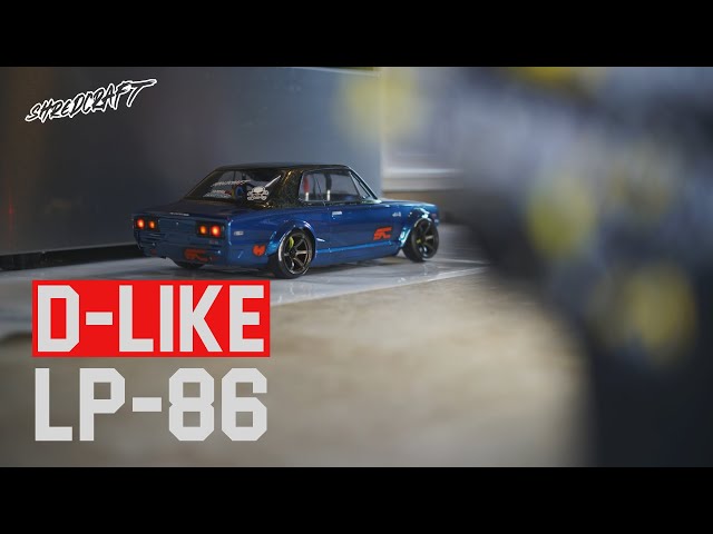 RC Drift Build - D-Like LP86 Skyline GT-R #rcdrift