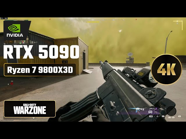 COD Warzone 4K Benchmark | RTX 5090 vs 4090 vs 5080