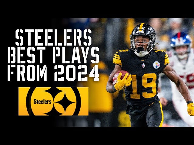 Steelers Best Plays from the 2024 Season (via NFL33) | Pittsburgh Steelers