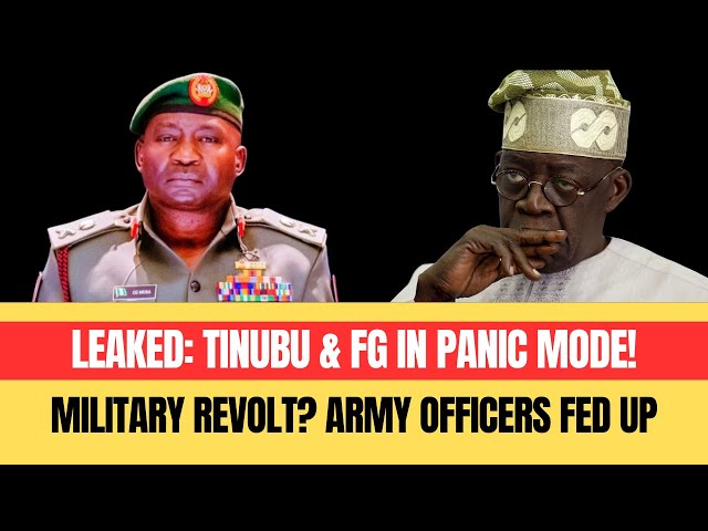 ASO ROCK PANIC🔥  Army Officers FED UP—send WARNING to Tinubu