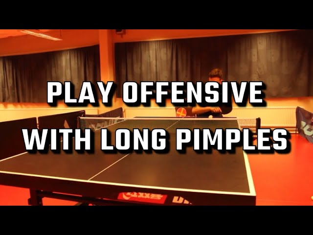 How To Play Offensive With Long Pimples | Tutorial | Table Tennis