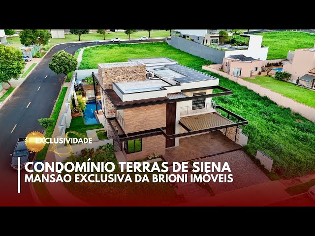 Condomínio Terras de Siena, Ribeirão Preto Casa de Alto Padrão à Venda | Imobiliária Brioni Imóveis