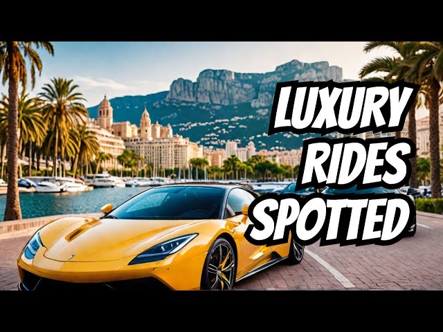 You Won't Believe the CARS I Saw in Monaco and Montecarlo This Year