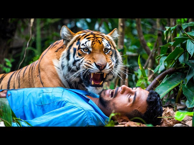 Tiger Attack Man In The Forest | Tiger Attack In Jungle | Royal Bengal Tiger Attack Cowboy | Part 41