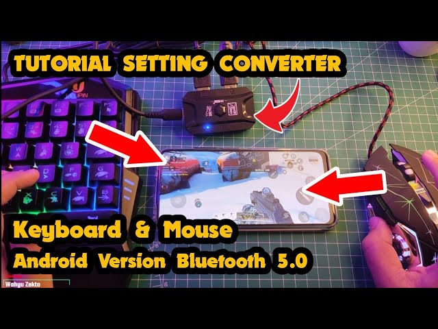 Mouse and Keyboard Converter Settings Tutorial for Playing Games on an Android Phone!