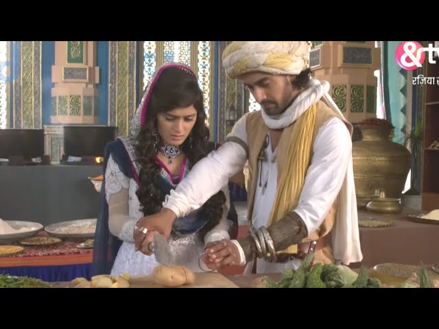 Razia Sultan | देखिये रज़िया और मिर्ज़ा की रसोई में प्यारी नोकझोक | Webisode 80 | Sooraj Thapa | &TV