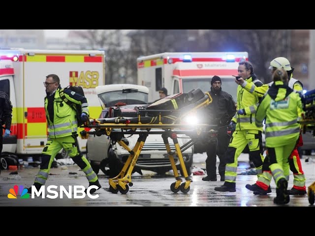 'Indications of an extremist background': Latest on car attack in Munich