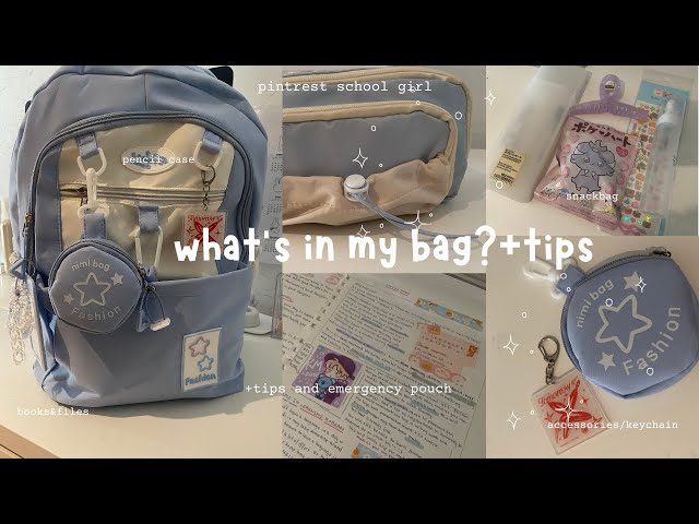 What's In My School Bag? (EXTRA FANCY EDITION)|aesthetic essentials,school supplies