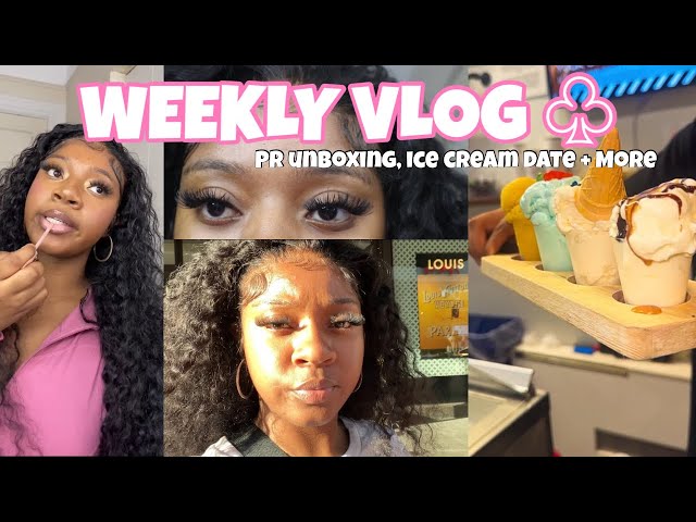 WEEKLY VLOG: FIRST BEAUTY PR PACKAGE, NIGHTS IN NYC, ENTERING MY INFLUENCER ERA + MORE ੈ✩‧₊˚