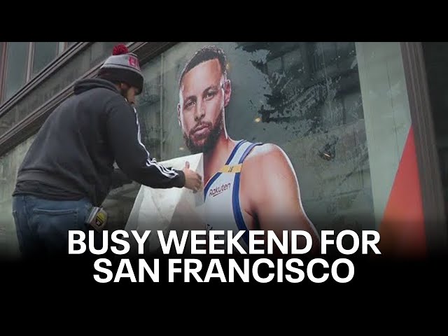 San Francisco preps for a busy weekend