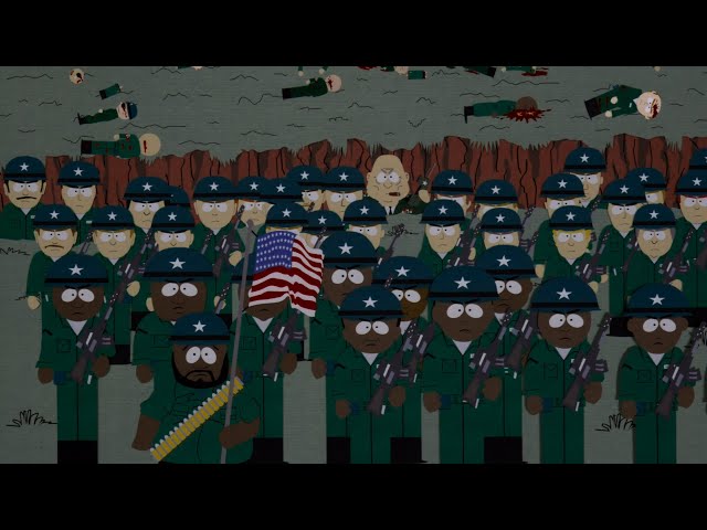 South Park 1999 Operation Get Behind the Darkies 4K HDR