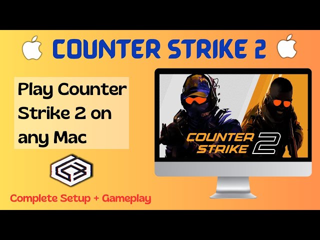 Steam Counter Strike 2 on Mac Mini / Studio | Windows Games on Mac | Apple Gaming Toolkit Crossover