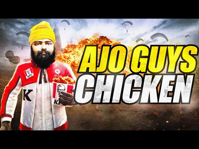 AJOO GUYS CHIKKEN  PE CHIKKEN KRE WITH  FUNNY TEAMMATE /IPAD GAME PLAY /TEAMCODE