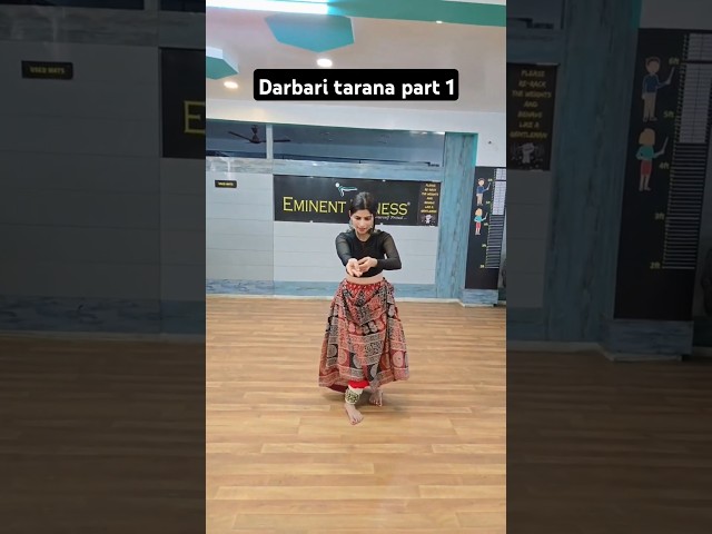 Darbari Tarana is a popular Kathak dance piece that features intricate rhythms and footwork. #dance