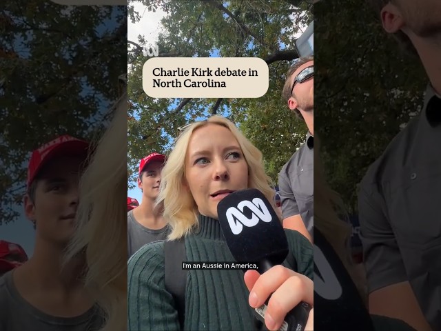 We stopped in at a Charlie Kirk debate, and wow! | ABC News