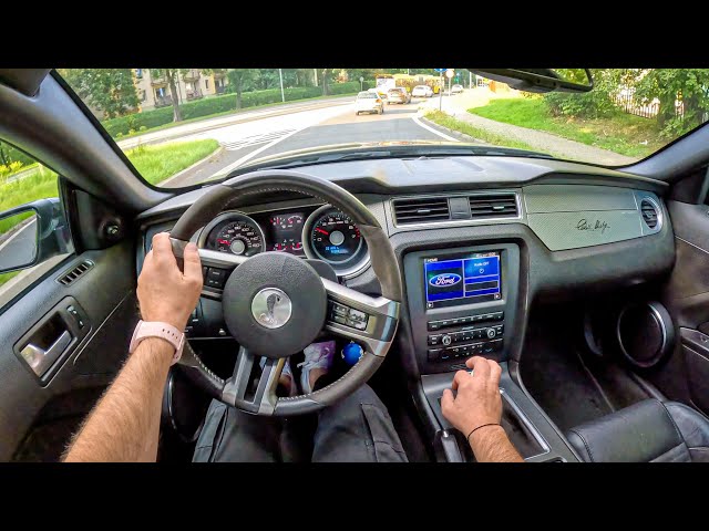 2011 Ford Mustang Shelby GT500 [5.4 Turbo 540HP] |0-100| POV Test Drive #1800 Joe Black