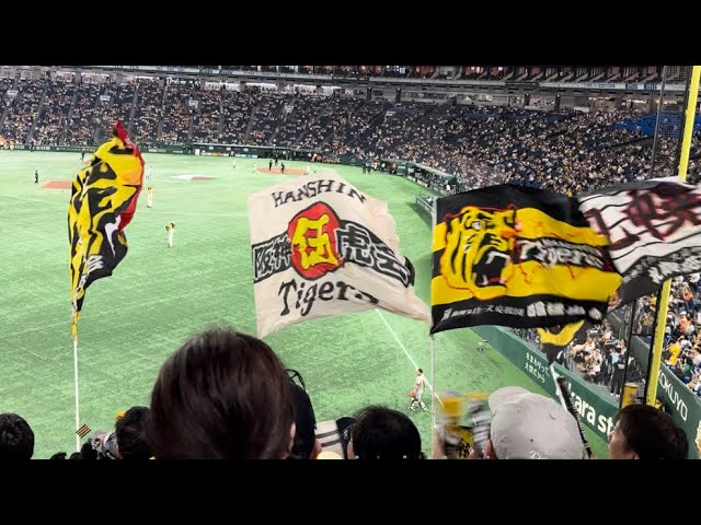 【OB戦前 伝統の一戦】 阪神タイガース スタメン1-9応援歌&六甲おろし 2024-07-15