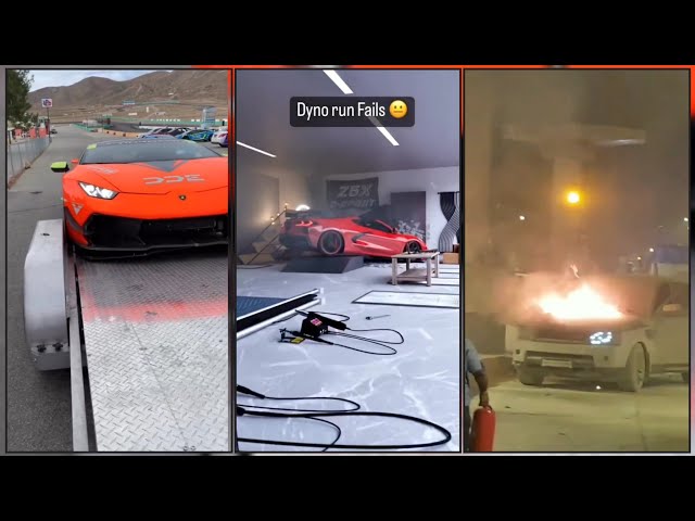 Crashed supercars || Crashed luxury cars.