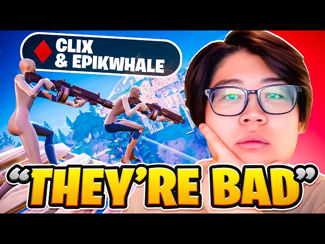 This Is Why Clix & EpikWhale Are a BAD Duo - Vod Review (Ft. Clix Bugha Epik Veno Khanada)