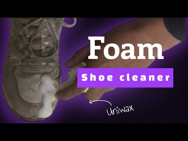 Shoe cleaner in white labelling, third-party manufacturing available by uniwax -7009657377 shoe foam