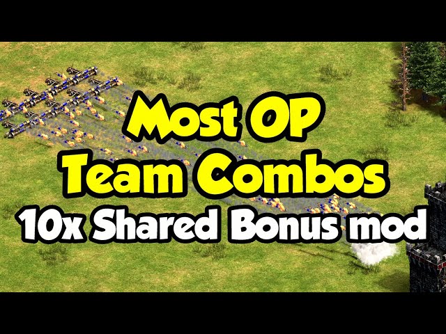 The Most OP Team Combos in "10x Shared Civ Bonus" Mod